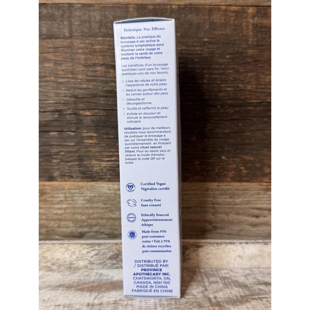 Province Apothecary Ultra Soft Facial Dry Brush Vegan & Sustainable - Sealed Box
